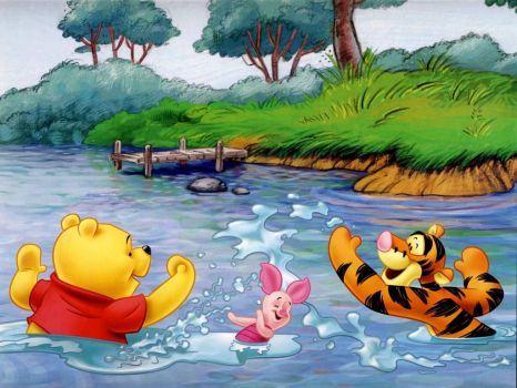 Water Sports Pooh