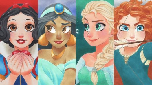 Manga-Style-Disney-Princesses-Art-7