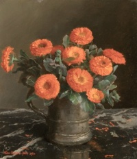 Allan Gwynne-Jones - (British, 1892-1982) - Still Life of Flowers, 1927.