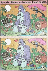 Spot the 6 Differences