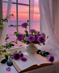 Reading by an Open Window