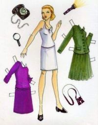 Nancy Drew Paper Doll By Darlene Jones