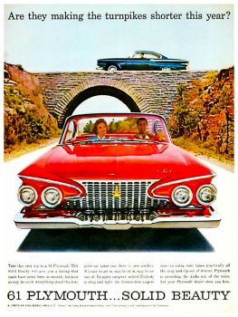Vintage ad - 61 Plymouth