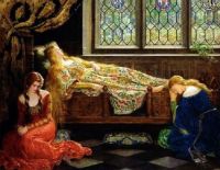 Sleeping Beauty by John Collier (larger version)