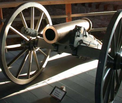 Solve Brass Model 1841 mountain howitzer at Fort Laramie jigsaw puzzle ...