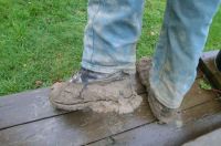 Dirty shoes
