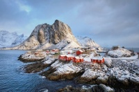 Hamnoy Fishing Village on Lofton Islands, Norway