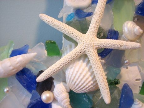 Sea Glass and Starfish