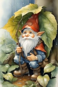 Super cute old gnome