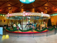 The carousel at Butchart Gardens