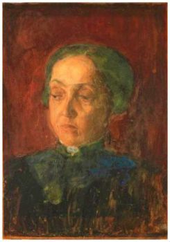 Solve Portrait of the artist's mother, Sarah Miller Tanner ~ Henry ...