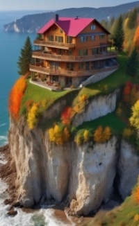 House on a Cliff