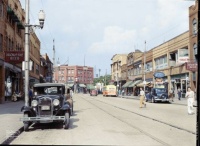 1938 - Main street. Aliquippa, Pennsylvania