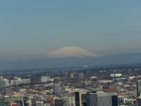View of Mt. St. Helen from the Chart House Restaraurant in Portland Oregon