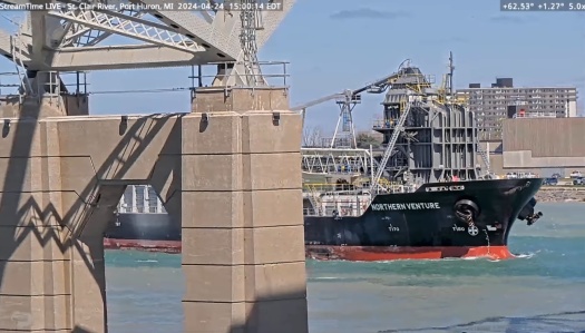 Solve Northern Venture & Blue Water Bridge, Port Huron, April 24, 2024 ...