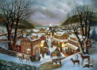 Village in Winter