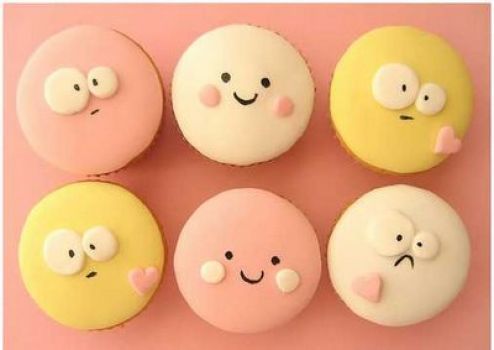 cute cupcake faces
