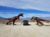 Borrego Springs T.Rex Sculptures