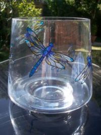 dragonfly vase