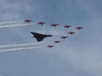 SOUTHPORT AIR SHOW 2015 - VULCAN+RED ARROWS