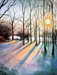 Winter Woods (Watercolour)
