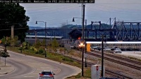 Ball on fire AMT #3 Engine/Locomotive #7, Fort Madison, IA 2022-08-27