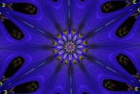 Disneyland by night, as kalaidoscope
