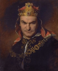 Friedrich von Amerling - Portrait of the Actor Bogumil Dawson as Richard III