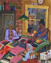 Quilting, by Phoebe Wahl