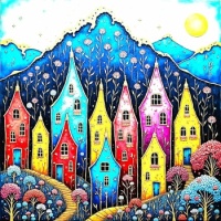 Paradise Row - resize 9 - 600 pieces