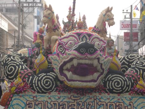 Chiang Mai floral parade