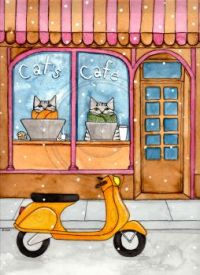 Online at the Cat's Cafe