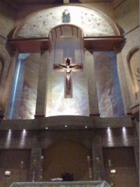 Altar Parroquia Nuestra Se;ora Reina de los Angeles.