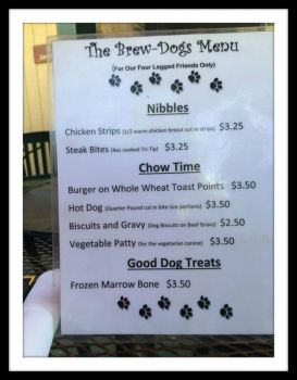 Odds & Ends - the Brew Dogs Menu