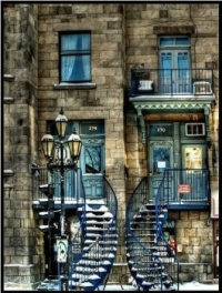 Twin Stairs, Montreal, Canada