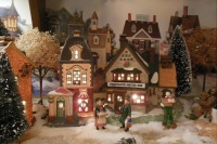 Scene from a Dickens village