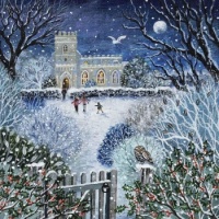 Seasonal Art - Winter Birds - Owl at Evensong (9 - 240 Pieces)