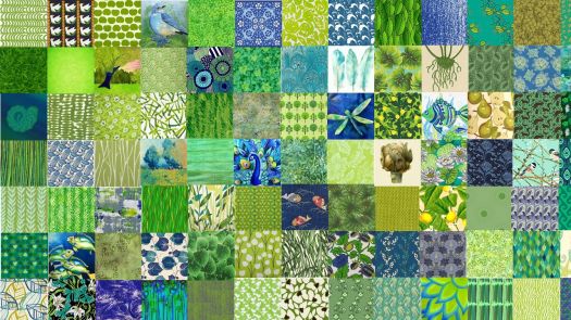 Jigsaw Puzzle | Nature in blue and green | 180 pieces | Jigidi