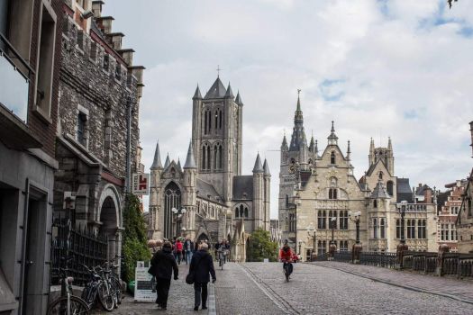 Gent: de drie wereldberoemde torens/ Ghent: the three world-famous towers