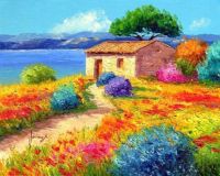 Jean-Marc Janiaczyk - French painter - Dreaming of Provence  (13)