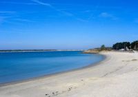 Empty beach on the Bay of Biscay