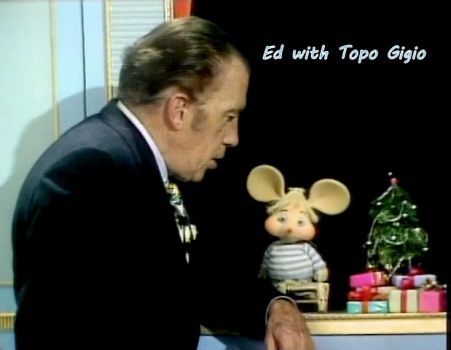 Ed Sullivan with Topo Gigio