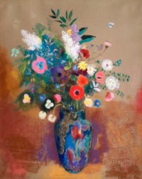 Bouquet of Flowers (1900—1905) by Odilon Redon
