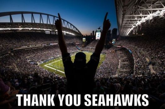 Thank you Seahawks!