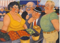 Marit Walle Artwork  -  'On the Market!'