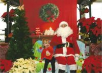 Erianna and Santa 2014