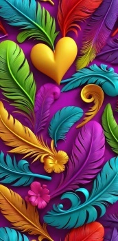 1 Heart, many Feathers