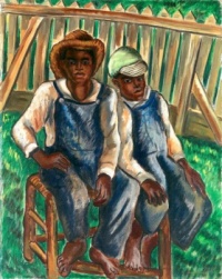 Brothers, Malvin Gray Johnson, 1934