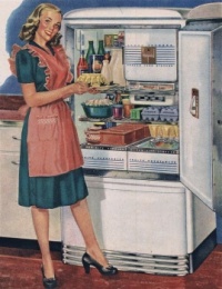 Vintage Refrigerator Ad
