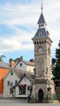 The Old Clock Tower-- Hay-on-Wye, Wales....